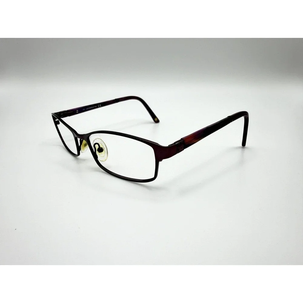 Liz Claiborne L384 0Z1T Eyeglasses Frames Only Full Rim Purple Womens 51-17-130